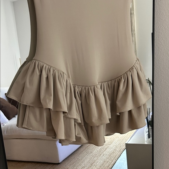 Revolve Bubble Ruffle Dress - Picture 4 of 6